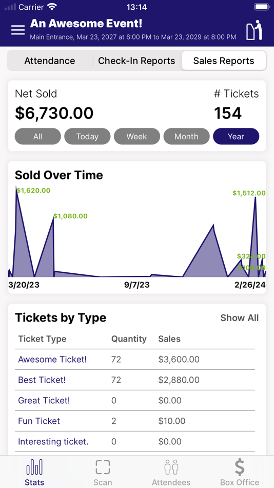 #5. Boletera Check In (iOS) 由: Studio Luca Inc.