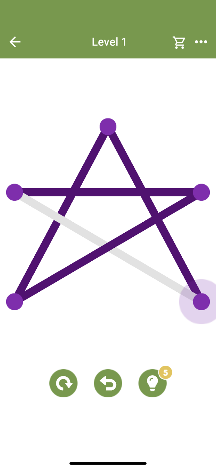 Dot Connect - One Line