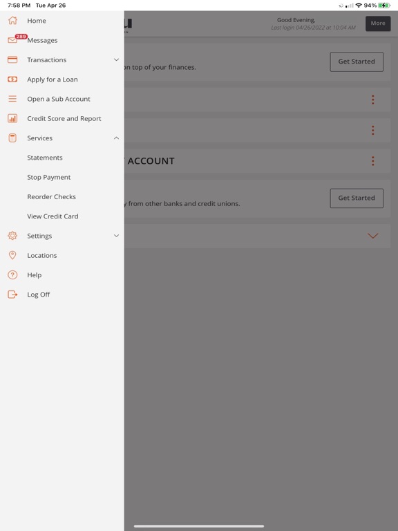 Screenshot #5 pour HFS Federal Credit Union