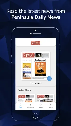 Peninsula News e-Edition screenshot 1