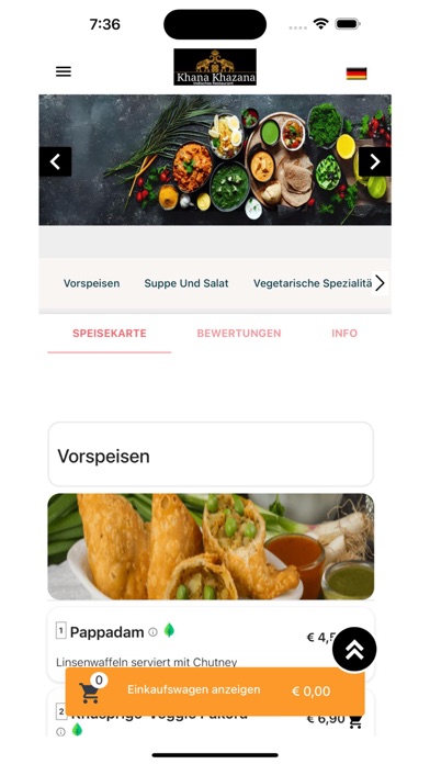 Khana Khazana Indisches Screenshot