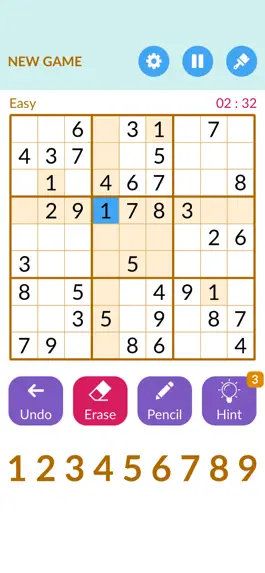 Game screenshot Sudoku(Brain Puzzle Game) apk
