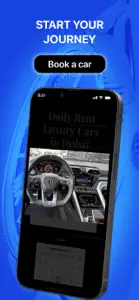 Luxury Car Rent Daily in Dubai screenshot #4 for iPhone