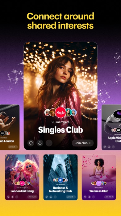 Locals: clubs, events, people Screenshot