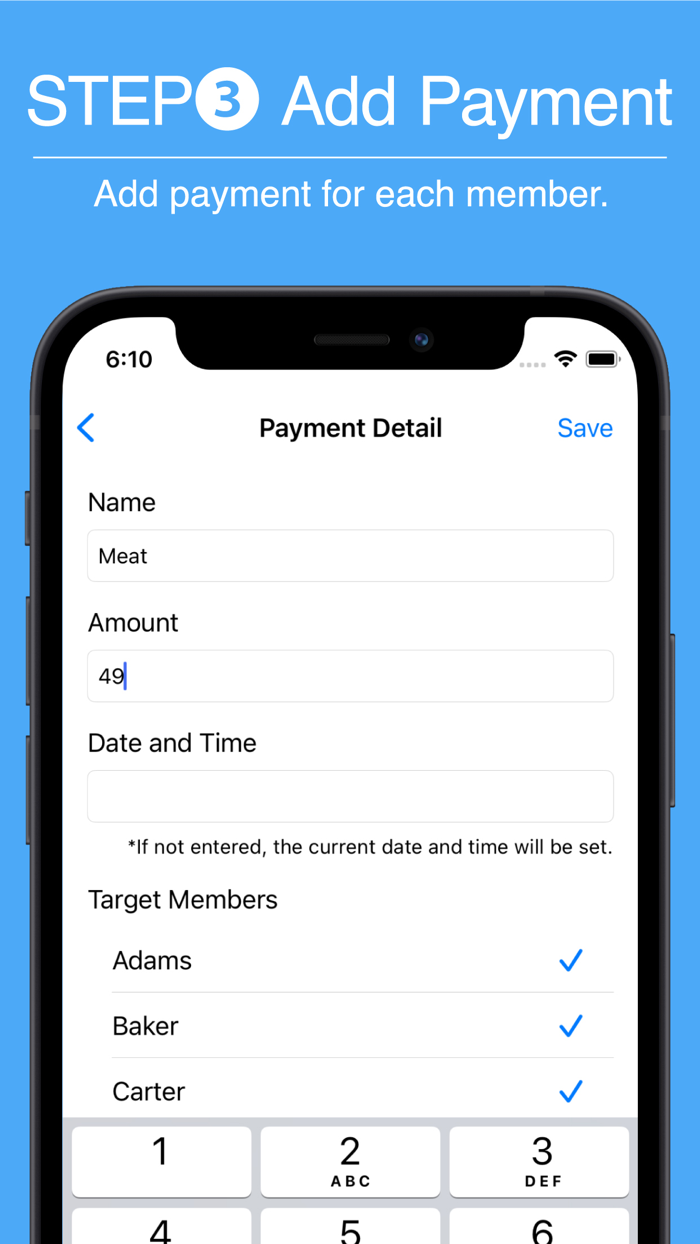 groupay - Adjust Split Bill