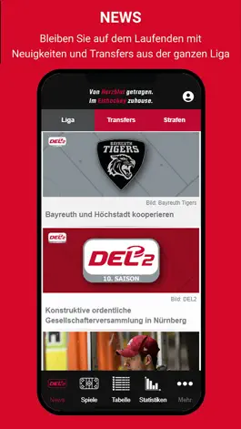 Game screenshot Deutsche Eishockey Liga 2 mod apk
