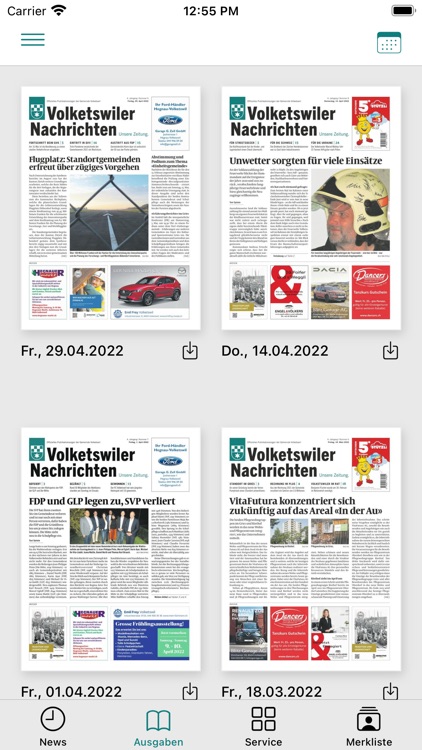 Volketswiler Nachrichten