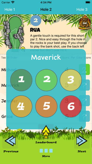 Maori Falls Adventure Golf Screenshot