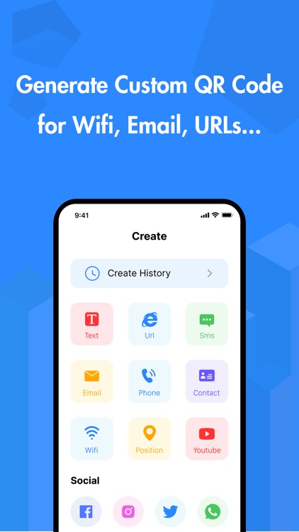 Fast QR Barcode Scan & Create