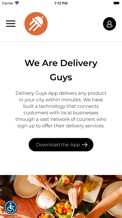 Delivery Guys Hub Screenshot