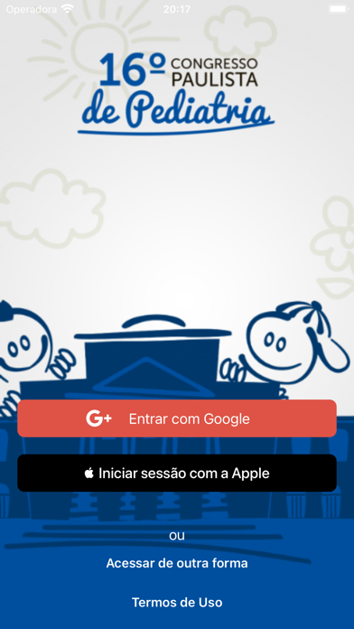 Congresso Paulista Pediatria Screenshot
