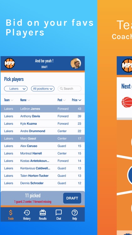 MPP - Basketball Fantasy screenshot-3