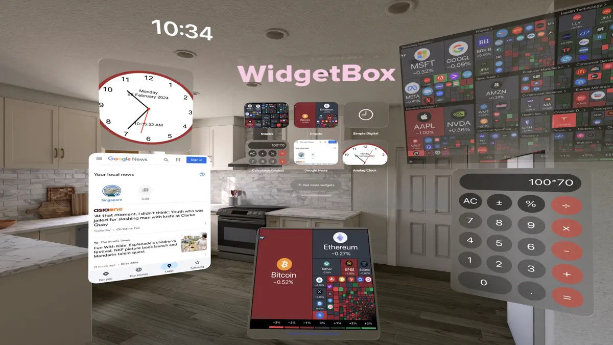 Widget Box - Vision Widgets screenshot 2