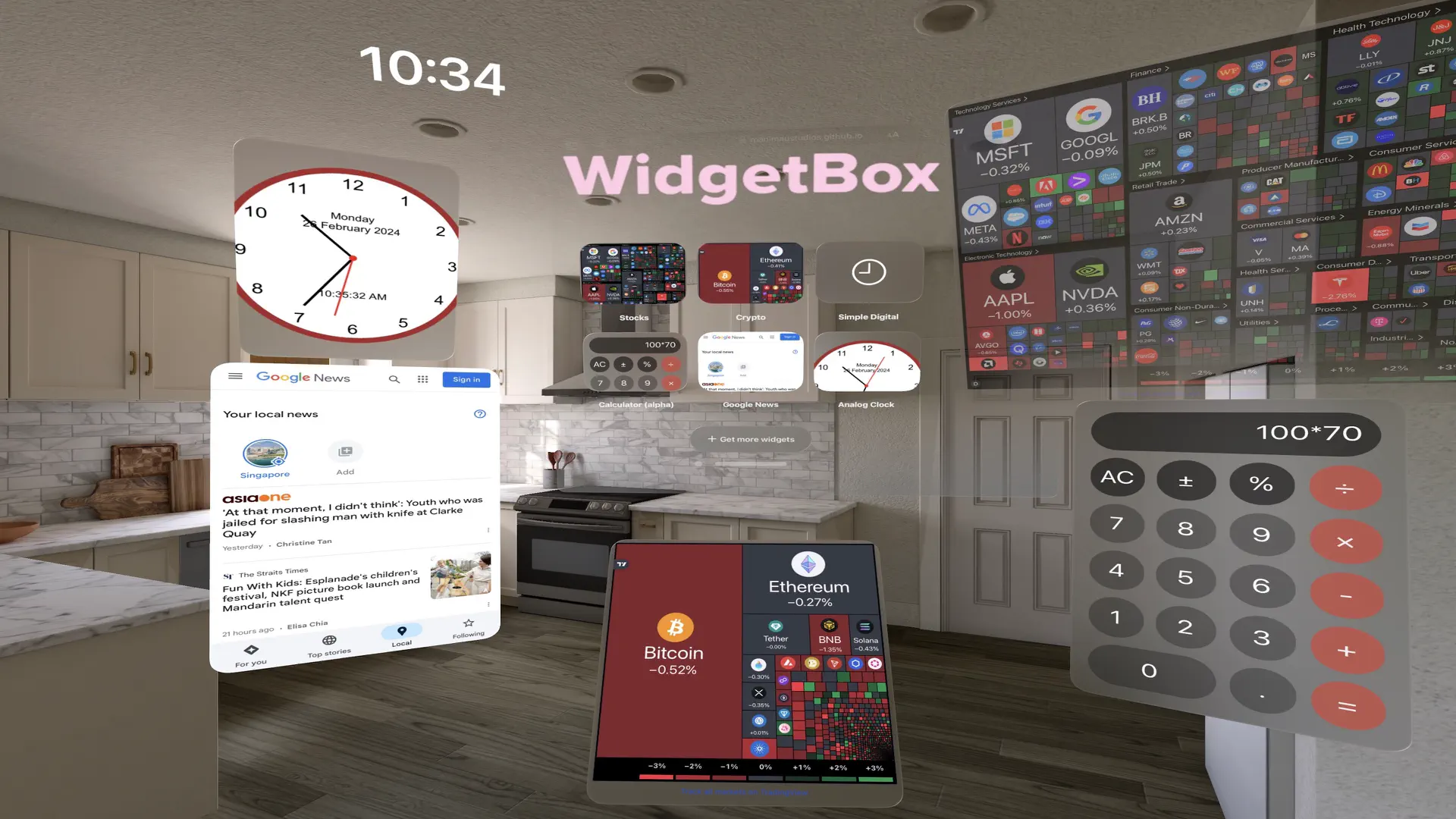 Widget Box - Vision Widgets screenshot 2
