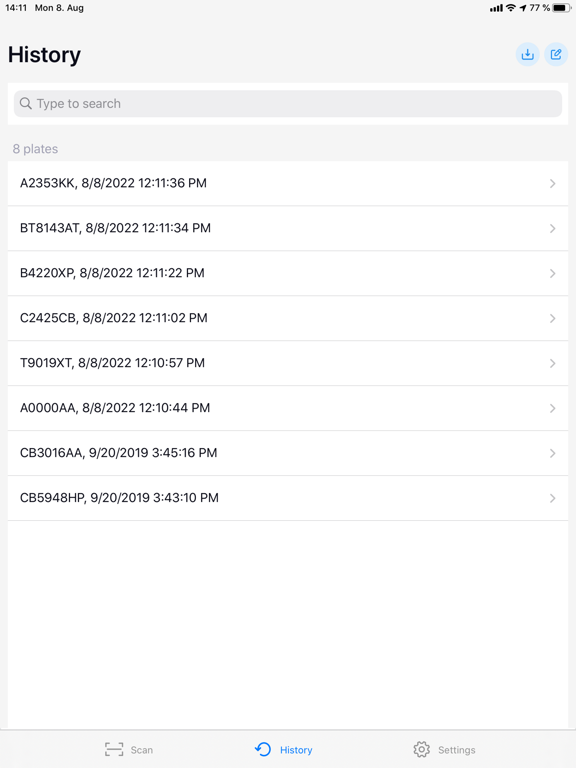 Screenshot #6 pour MaxSoft Mobile LPR