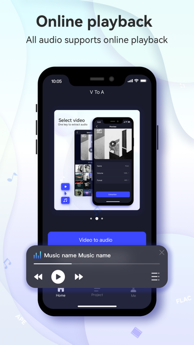 VideoShift: Video to  MP3 Screenshot