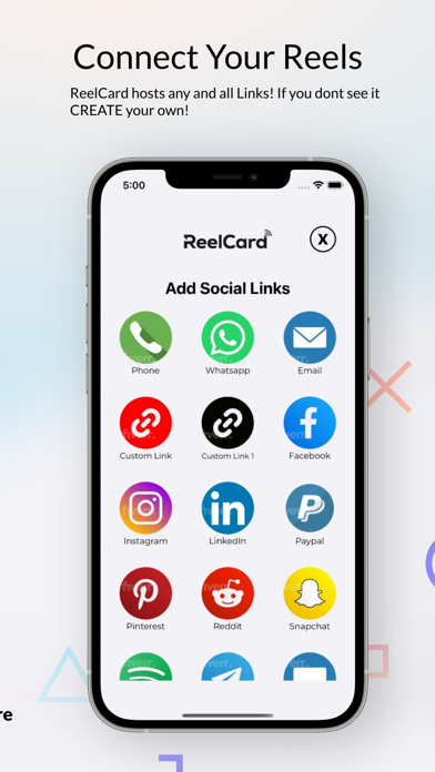ReelCard Digital Business Card Screenshot