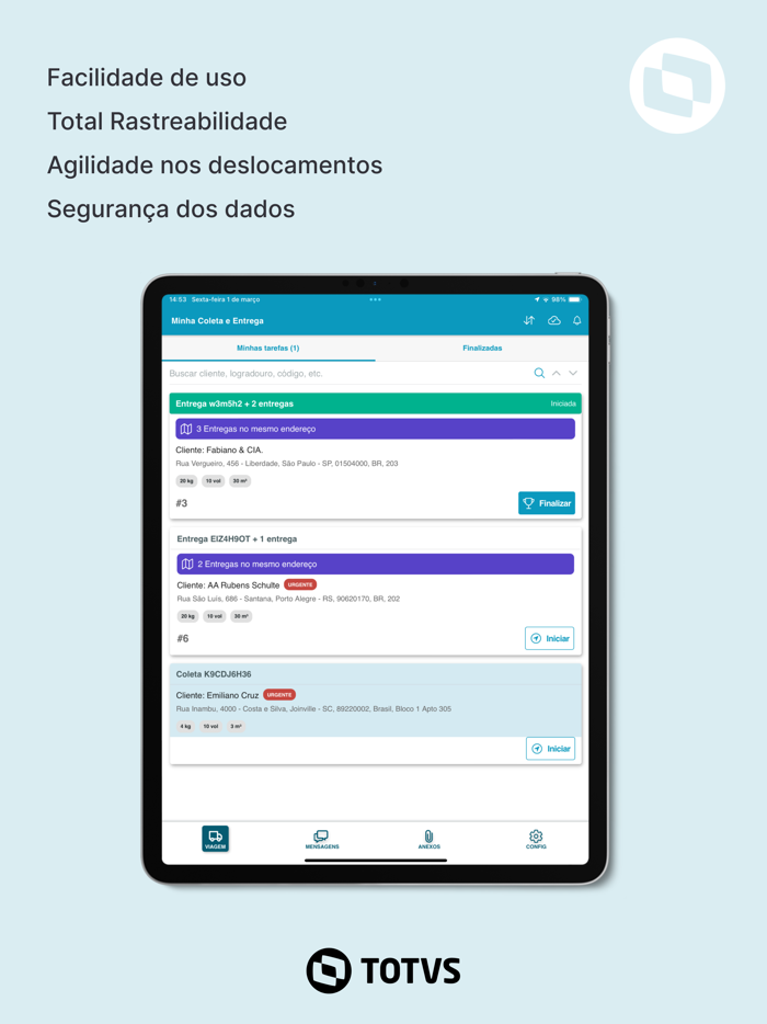 Minha Coleta e Entrega