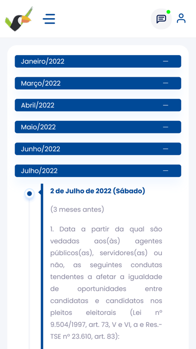 Jurídico PSDB - Eleições 2022 Screenshot