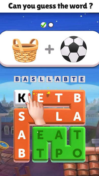 Word Tunes - Word puzzle game Screenshot