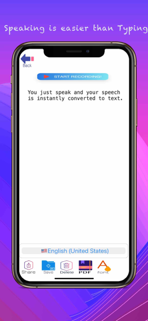 ‎Speech to Text : Voice to Text Screenshot