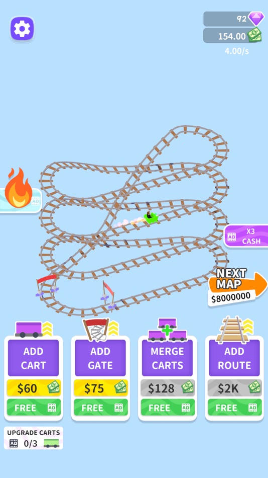 #2. Cart Ride (iOS) By: KVIDU PTE LTD