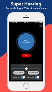 hear boost: recording ear aid iphone screenshot 4