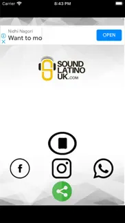 sound latino uk iphone screenshot 1