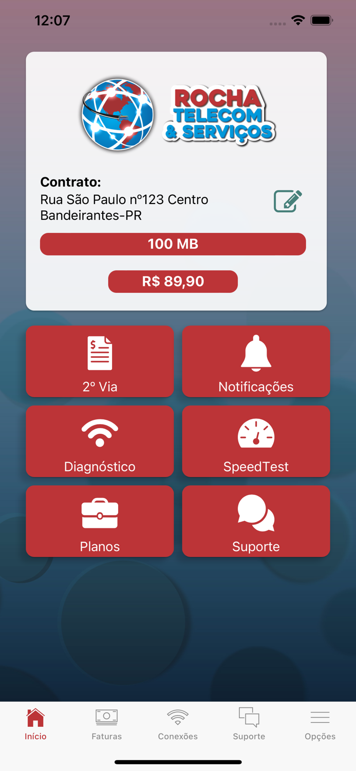 Rocha Telecom - Cliente