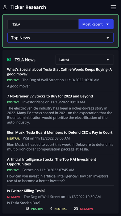 InsiderFinance Screenshot