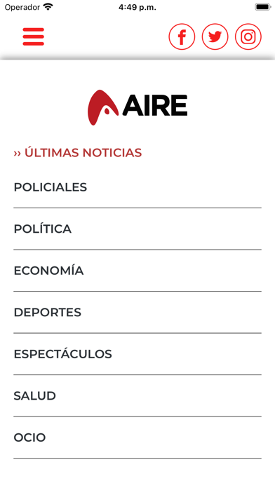 AIRE TV - Aire de Santa Fe Screenshot
