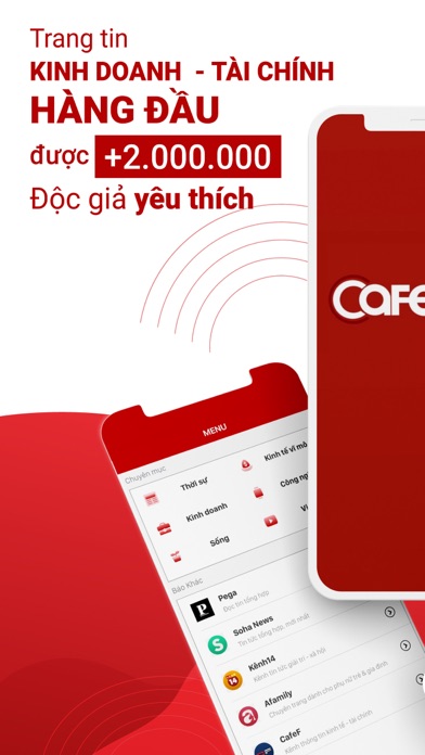 Screenshot #1 for CafeBiz: Tin tức kinh doanh