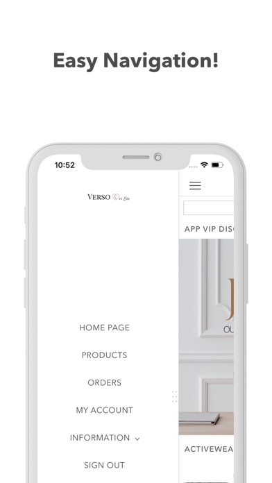 Verso Fashion Screenshot