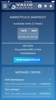 valid shifts iphone screenshot 3