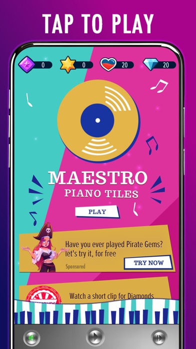 Maestro Piano Tiles: Premium Screenshot