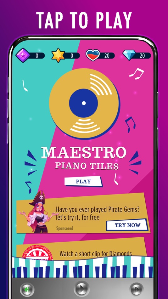 #4. Maestro Piano Tiles: Premium (iOS) 来自: Navid Rahmani
