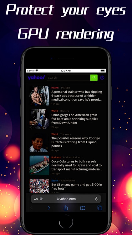 DForce - Safari Dark Extension