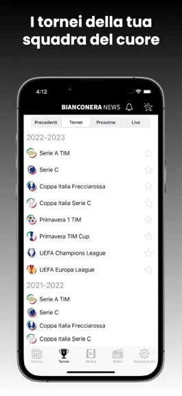 Game screenshot Bianconera News apk