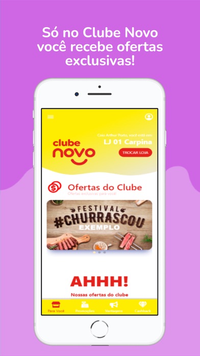 Clube Novo Screenshot