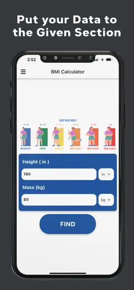 Game screenshot Calculate BMI: Body Mass Index apk