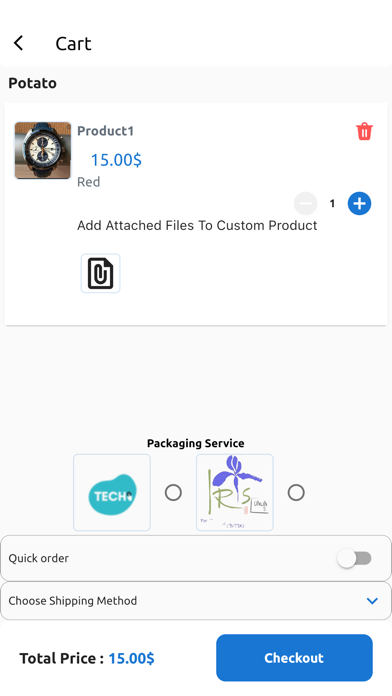 TeetShop Screenshot