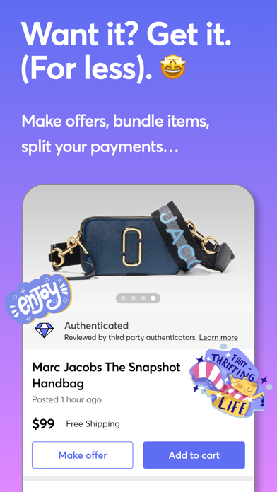 Mercari: Buy and sell anything in seconds screenshot 3