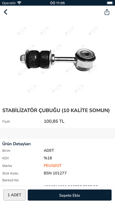 BSN OTOMOTİV Screenshot