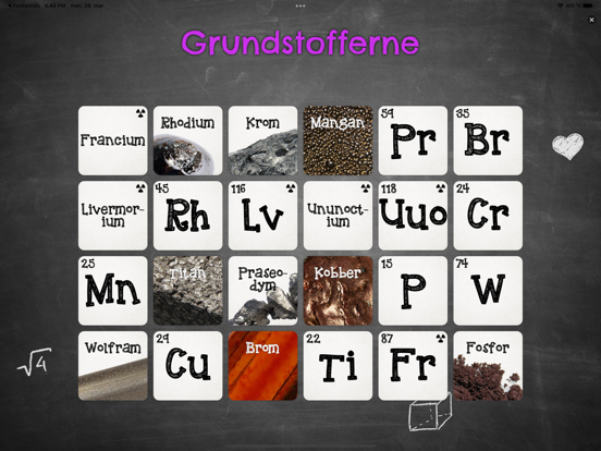 Screenshot #4 pour Grundstofferne