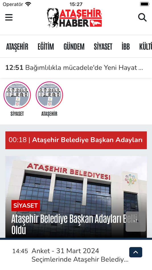 Atasehir Haber - 1.0.0 - (iOS)