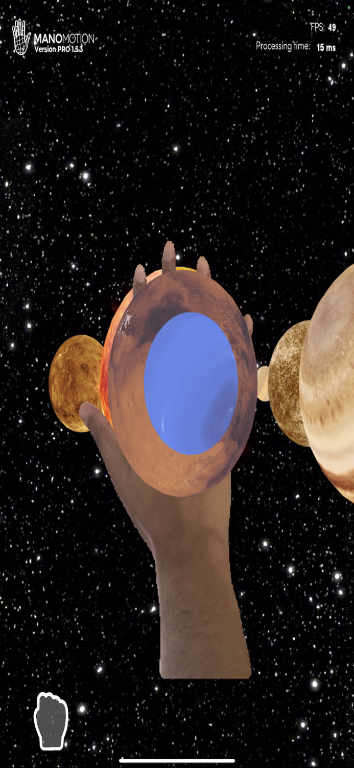 ManoMotion Hand Occlusion