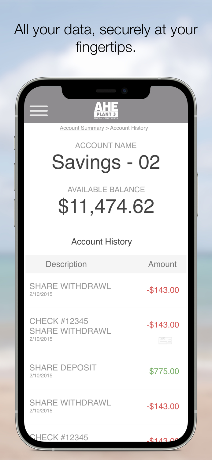 AHE Plant 3 FCU Member.Net