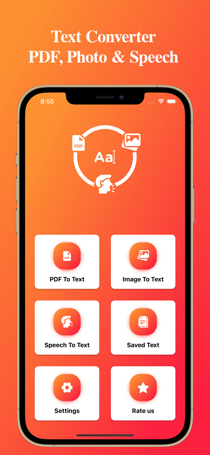 Text Converter PDF and Speech