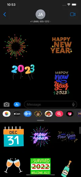 Game screenshot Happy New Year: 2023 apk