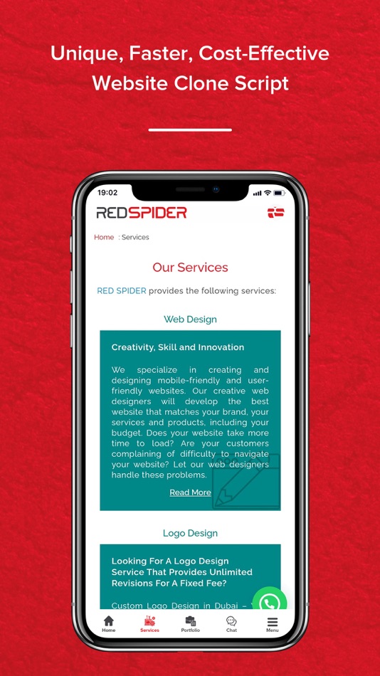#3. Redspider Portfolio (iOS) 由: RSI Advertising